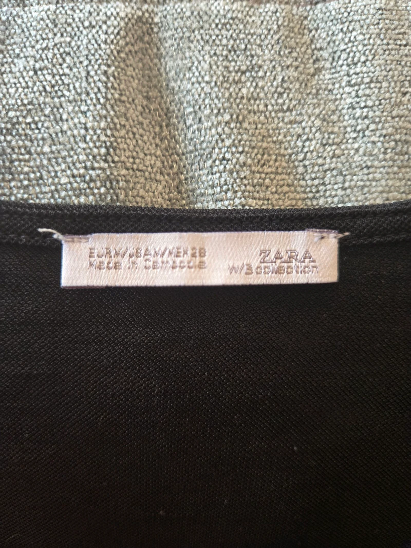Camiseta verão 2 texturas Zara – photo 6